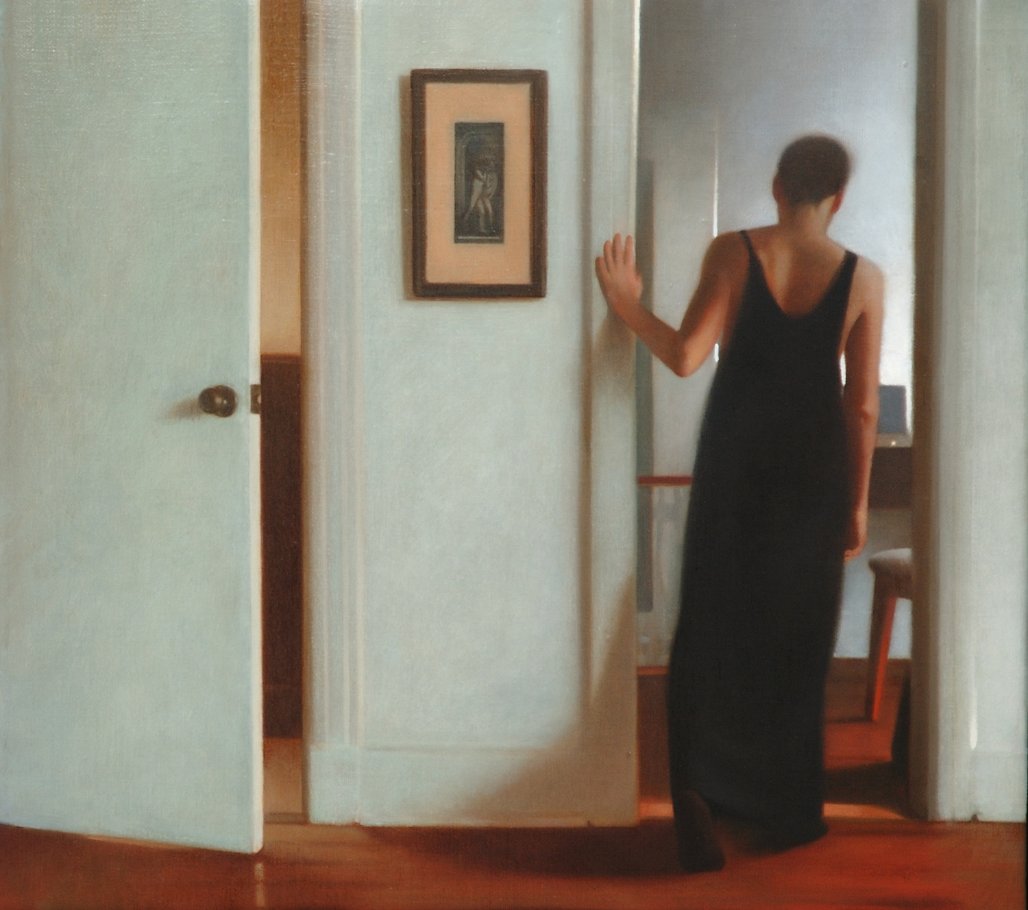   Walkabout , 2007, Oil on linen, 18 x 24 inches, Private collection 
