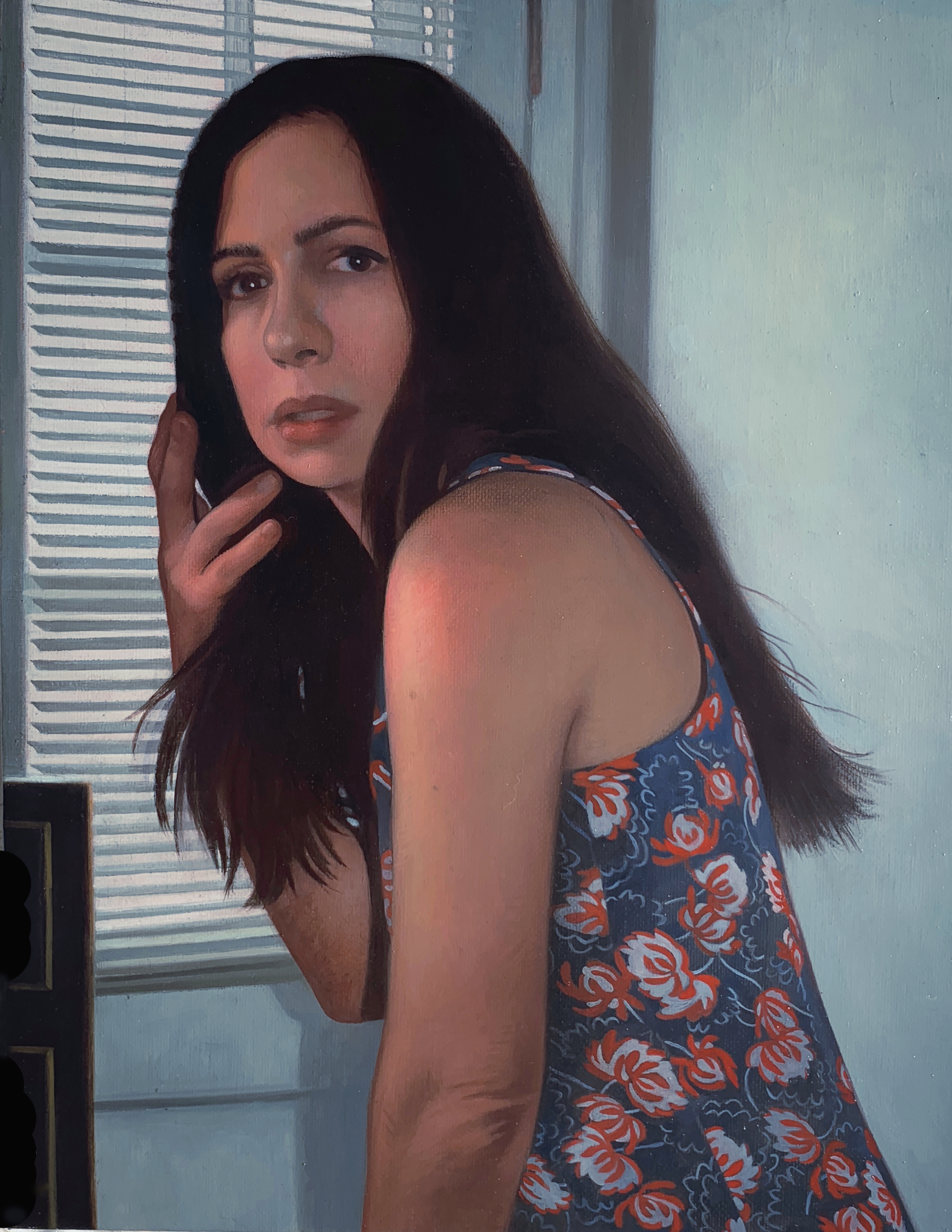   The Startling , 2019, Oil on linen, 14 x 11 inches 