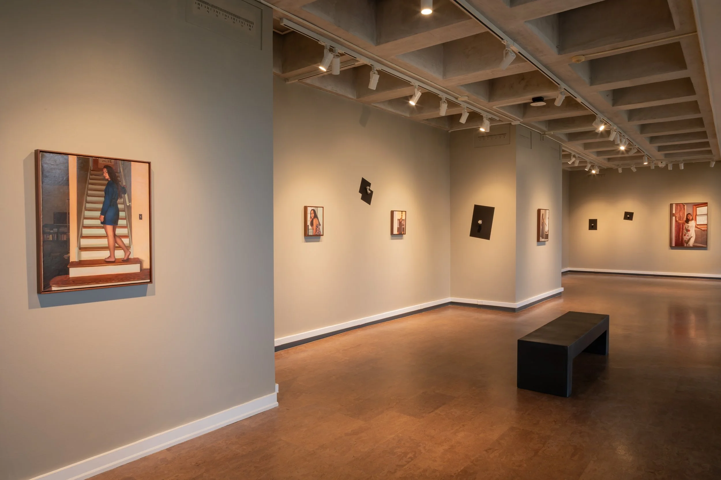 Interiority at the Handwerker Gallery on Ithaca College's campus.