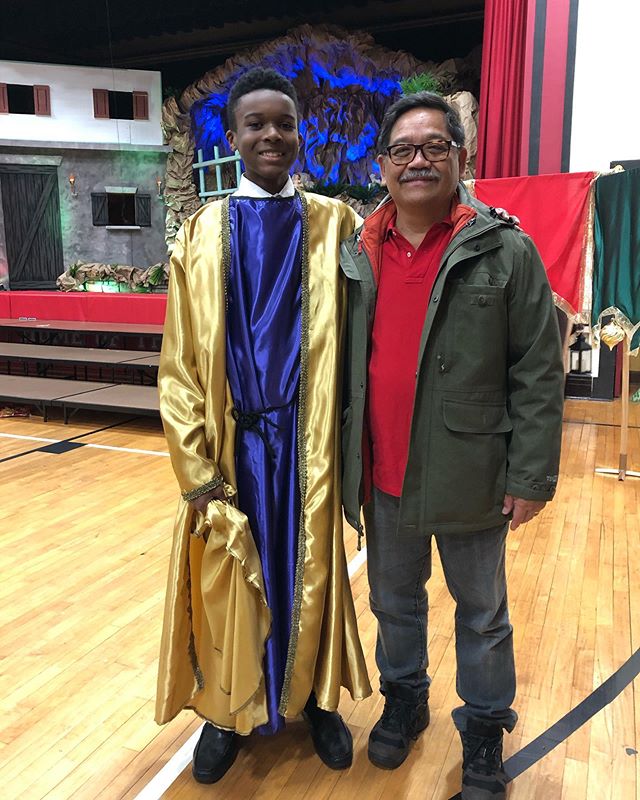 Today Guro Dong met E, a recipient of one of PIMA&rsquo;s scholarship awards. E played Joseph in today&rsquo;s beautiful Nativity play, is the Vice President of Student Council and aspires to be a writer and comic book artist. Can&rsquo;t wait to see