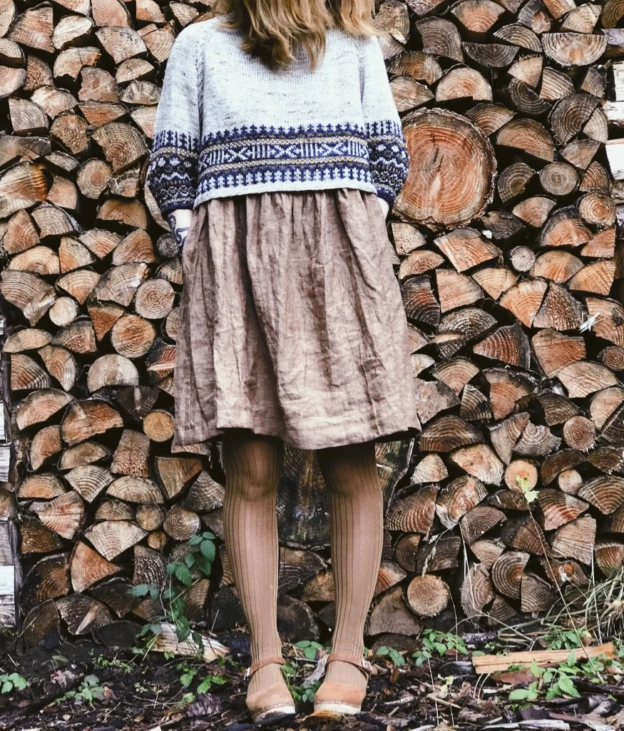 【美品✨】L'Appartement 麻100% LINEN BOYS KNIT Nordiska — BOYLAND KNITWORKS