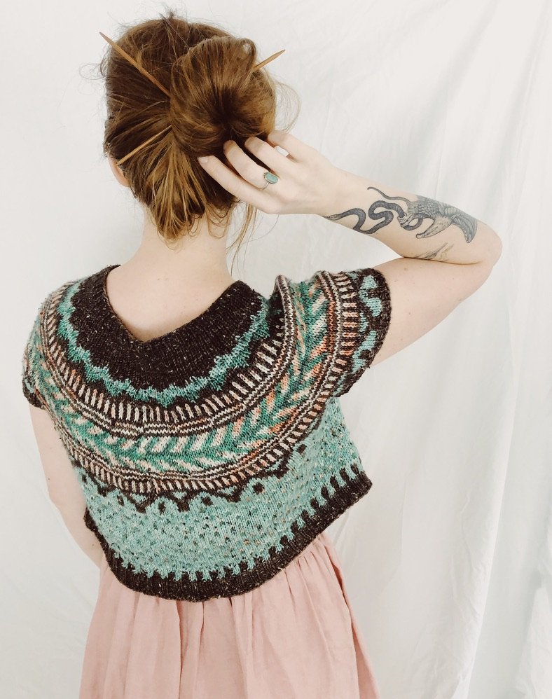 Soldotna Crop — BOYLAND KNITWORKS Soldotna Crop — BOYLAND KNITWORKS