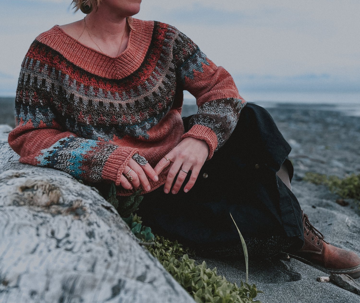 Easy V — BOYLAND KNITWORKS