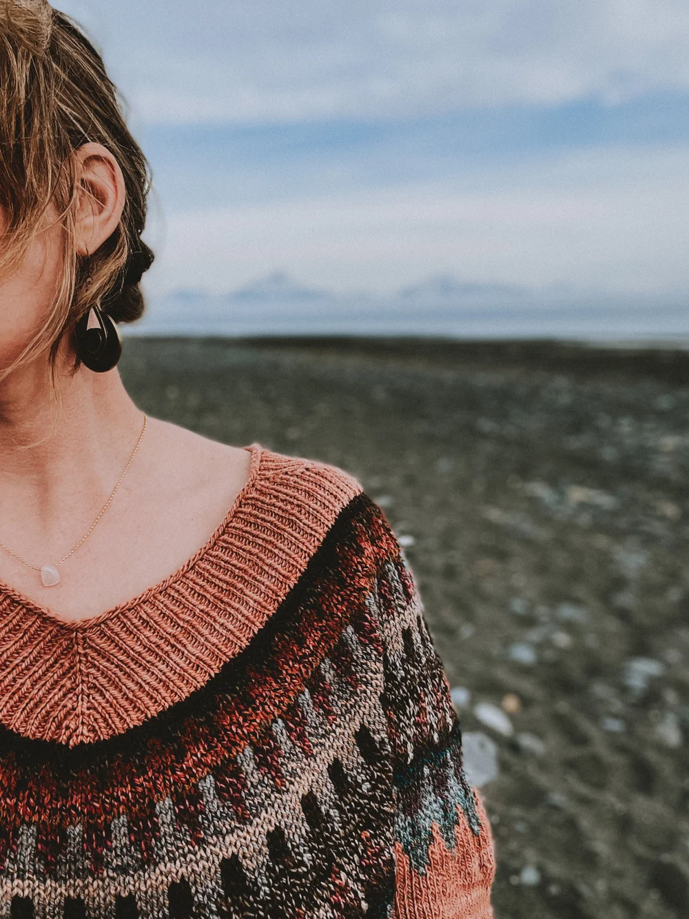 【A- 】NKNIT pattern pullover sweat NKNIT ンニット ♡pattern pullover sweat