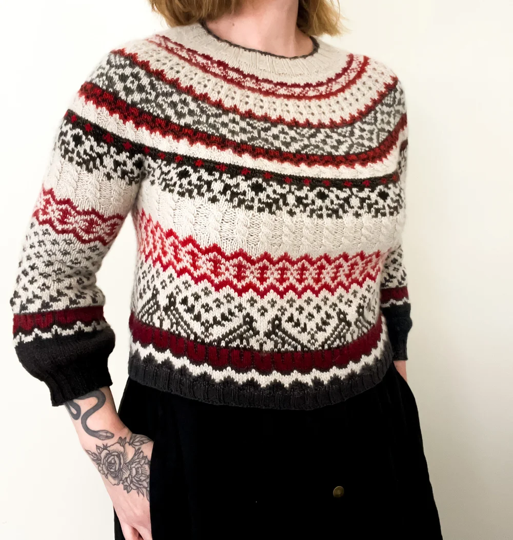 WHITELAND LINKING　KNIT Northerly — BOYLAND KNITWORKS