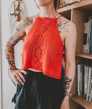 【layerd tank Knit】　アカネウツノミヤ Varley Jensen Knit Tank | Anthropologie