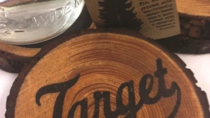TARGET Whether it's bullseye cufflinks, lunch sacks, or custom barware, we help Target create custom merchandise and gifts for employees and vendors around the world.