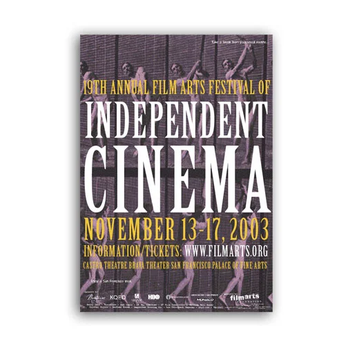 Film Arts Foundation Festival Poster