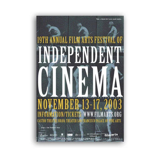 Film Arts Foundation Festival Poster