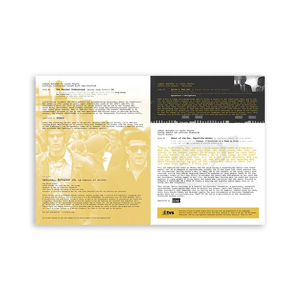 Film Arts Foundation Festival Program