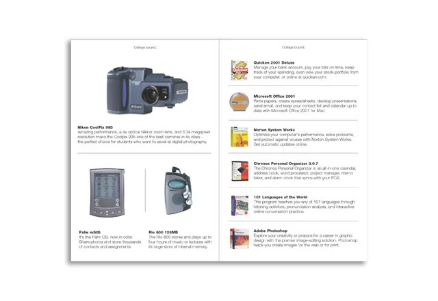 Mac-to-School Brochure