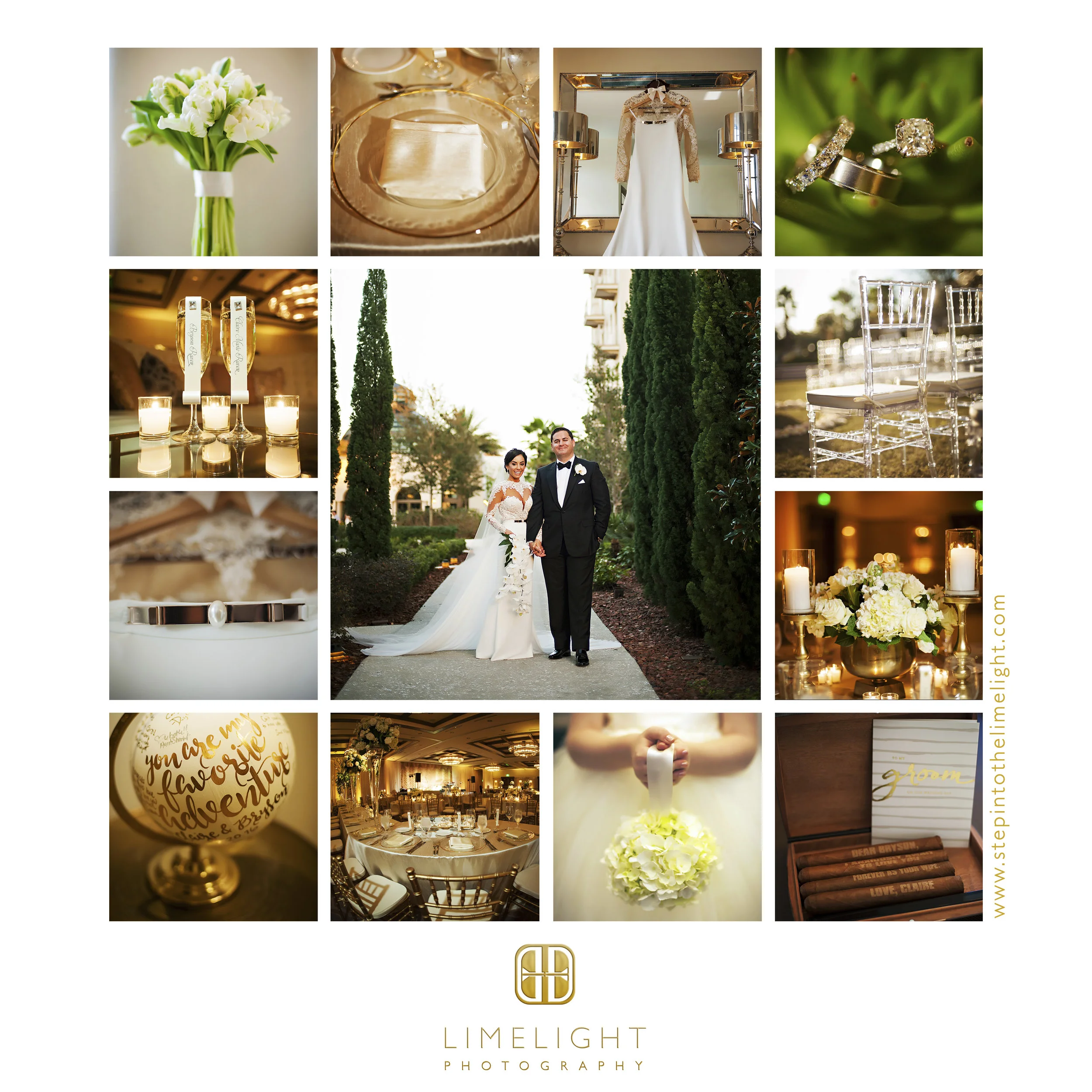 Wedding | Bride | Groom | The Alfond Inn | Winter Park &nbsp;| Florida | Step Into The Limelight | Limelight Photography
