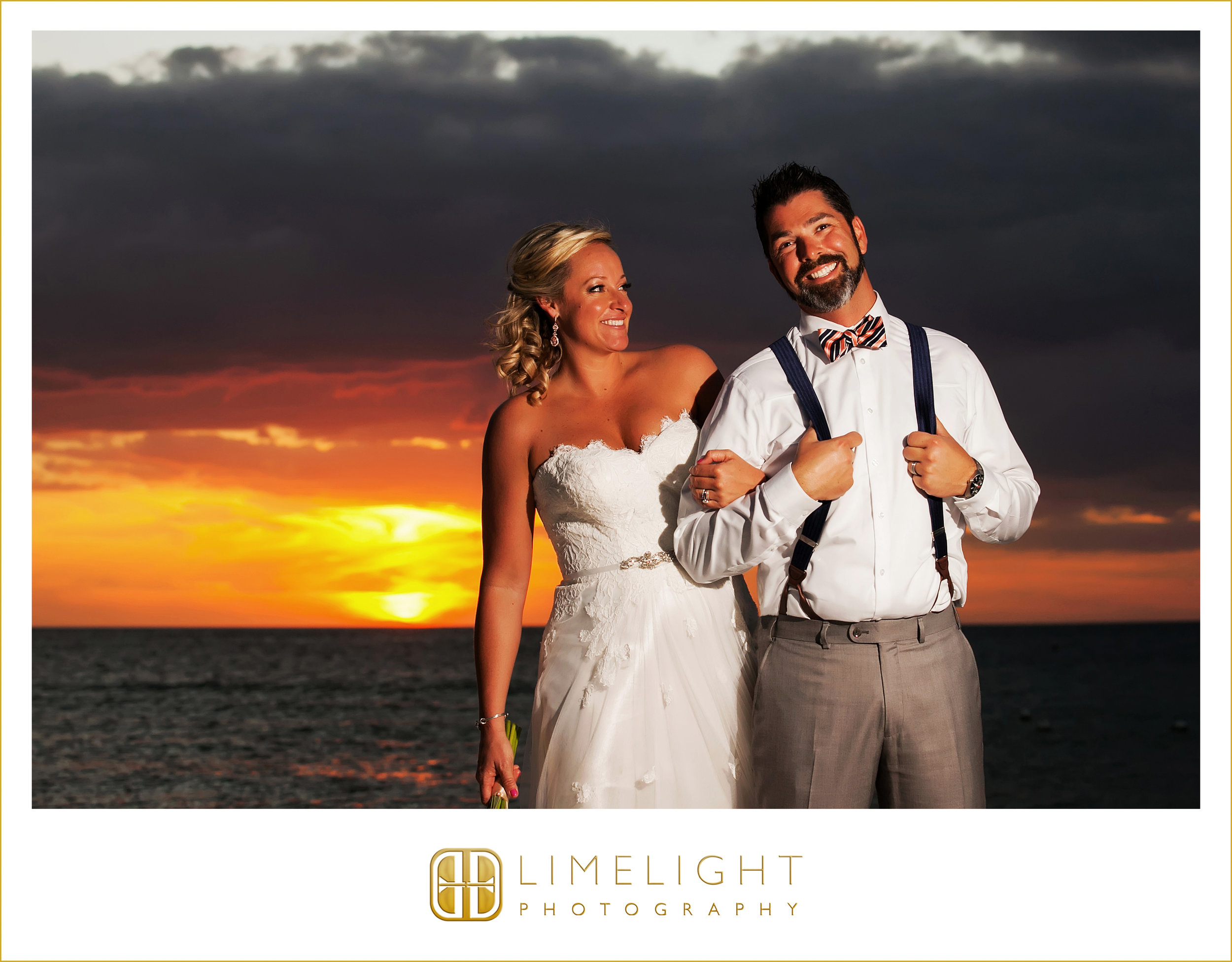 Sunset | Mr. & Mrs. | Wedding