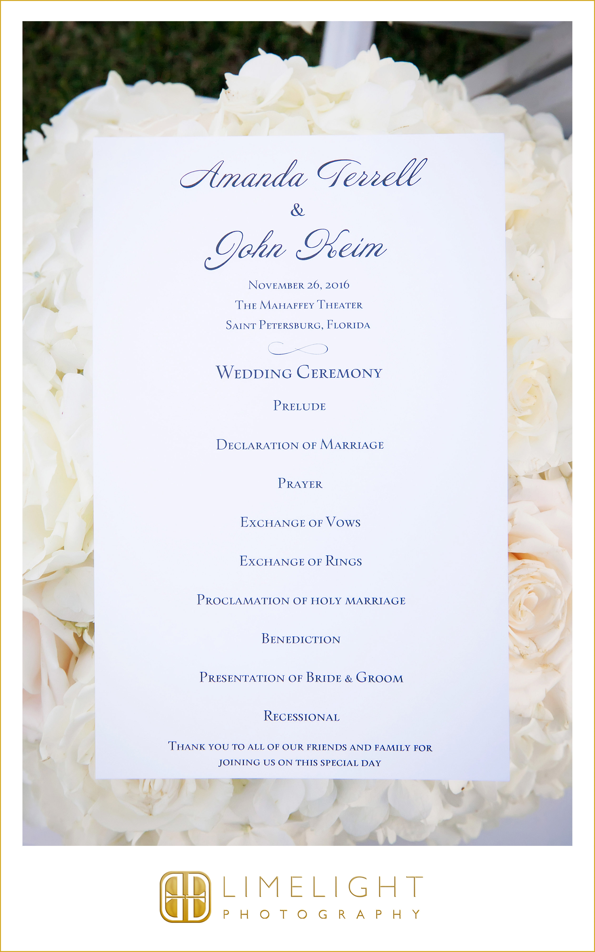 Invitation | Wedding | Details