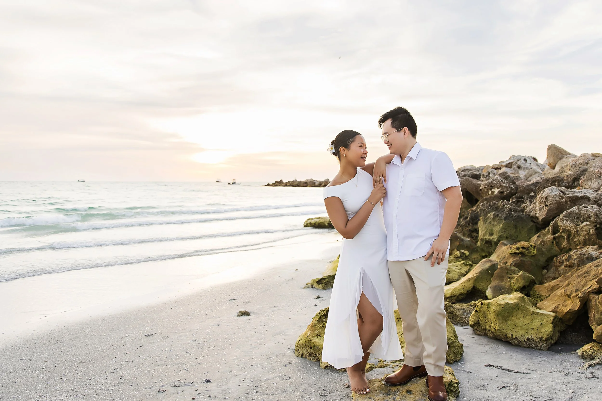 Stephanie + Min Step Into The Limelight | Sand Key Park, FL