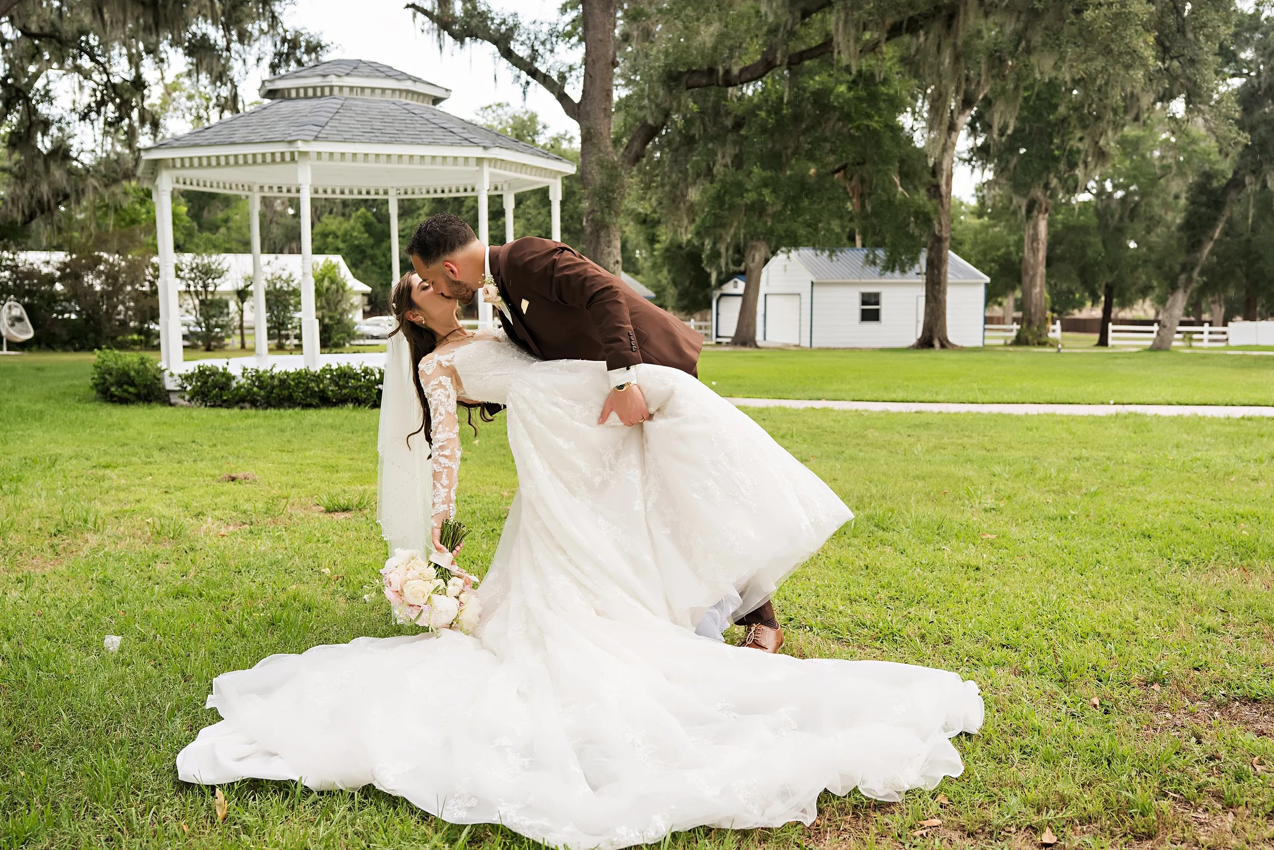 Nicole + Kevin Step Into The Limelight | Nativity Catholic Church + Lithia Acres Barn | FL