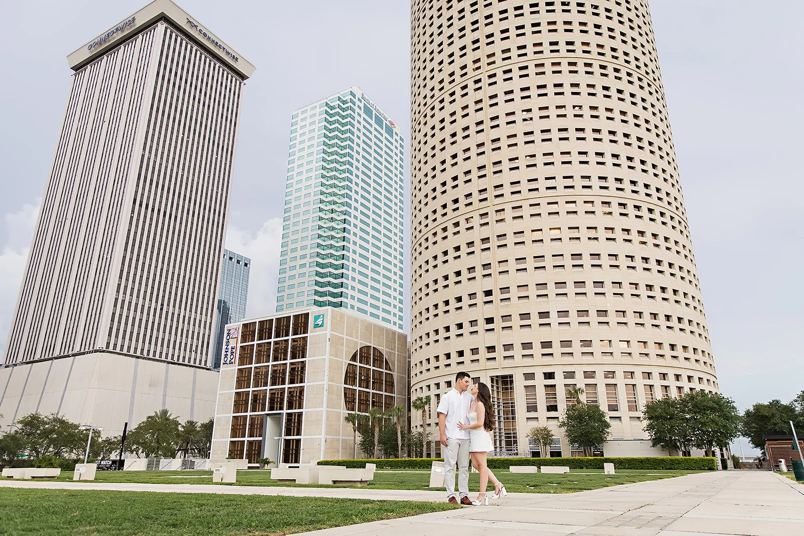 Casey + Harrison Step Into The Limelight | Downtown Tampa, FL