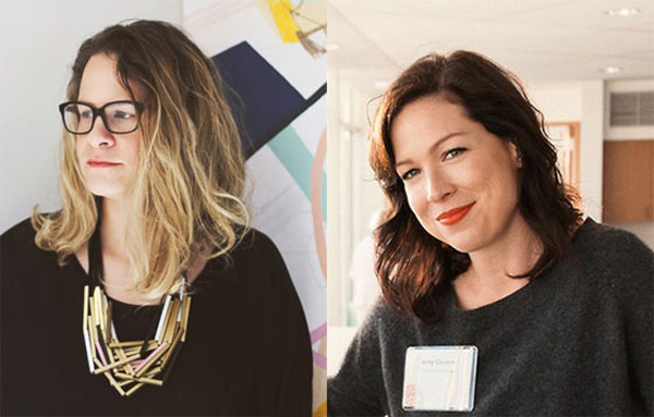Left: Jaime Derringer / Right: Amy Devers 