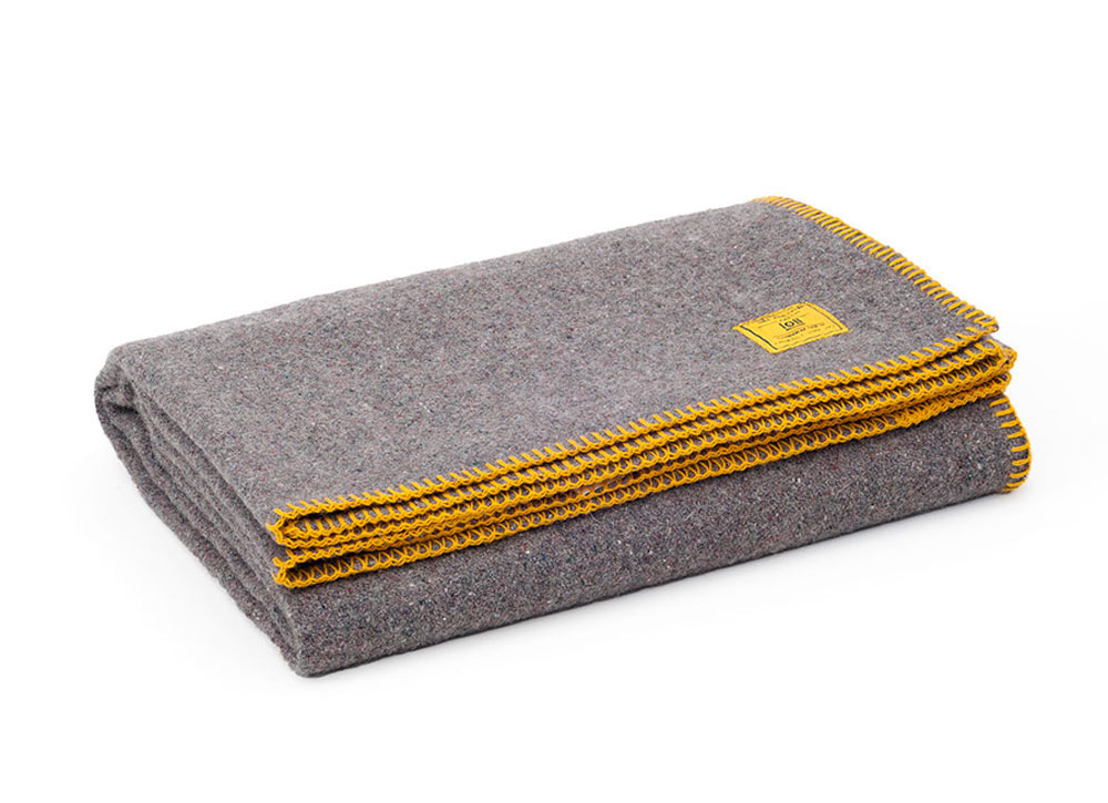 Poncho collaboration with Faribault Woo len Mill l