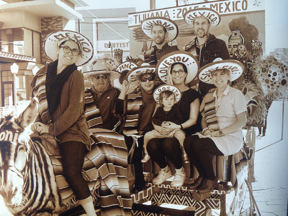 The Aguiñiga family