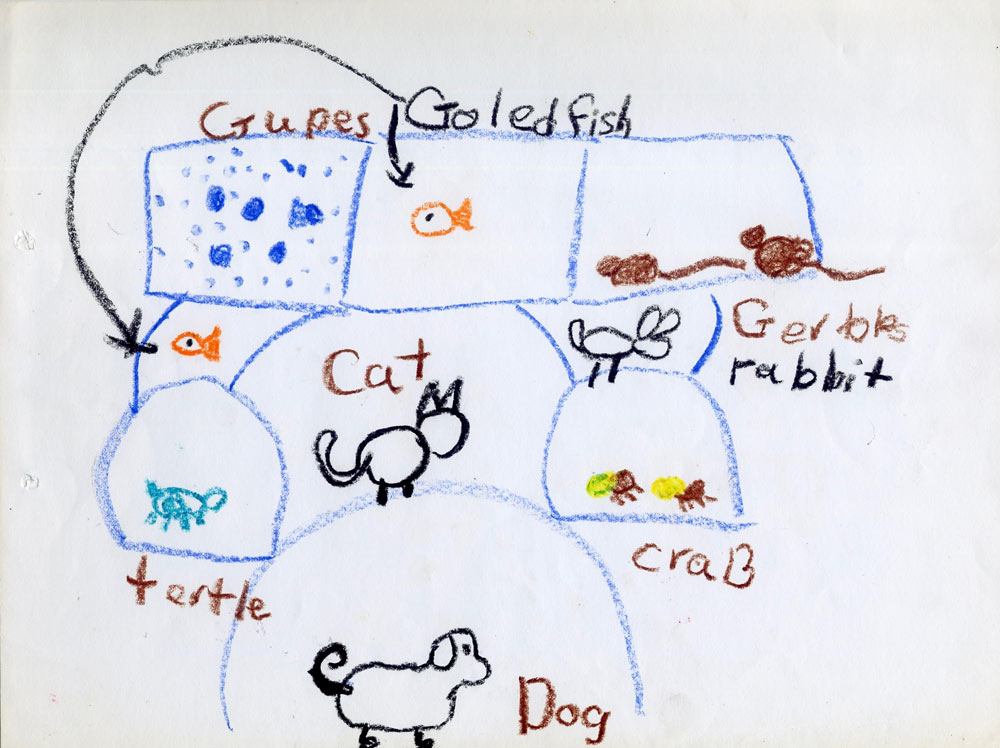 A young Harry was very creative and organized