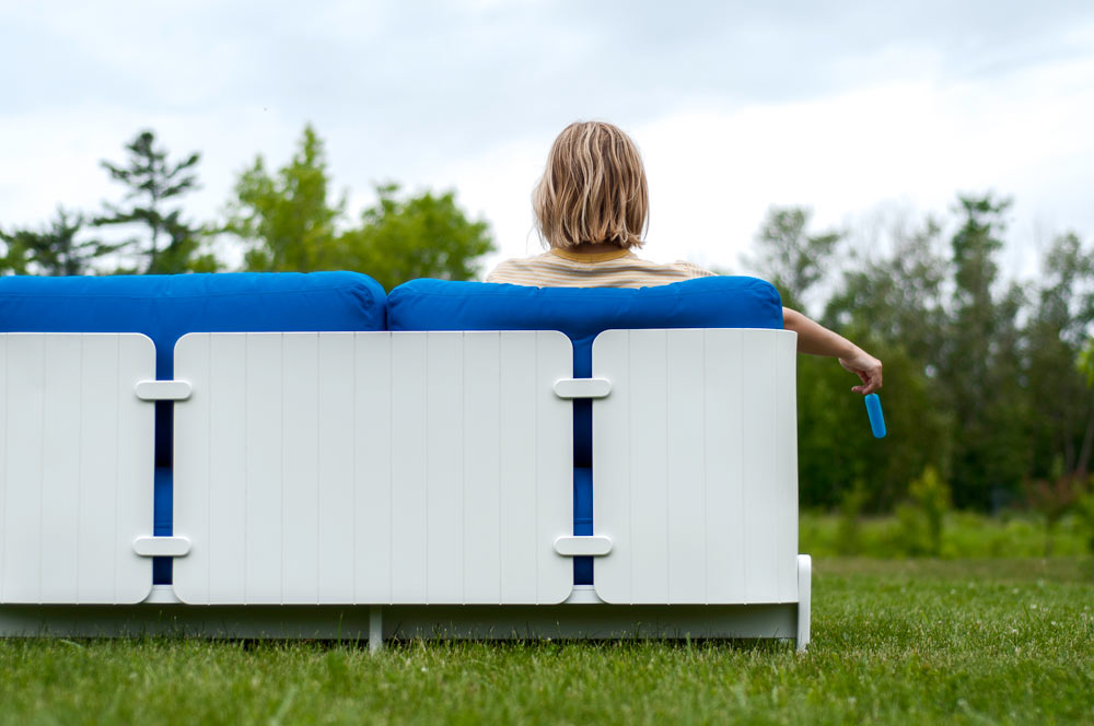 Ghislaine Viñas and Brad Ascalon's outdoor furniture collaboration with Loll Designs.