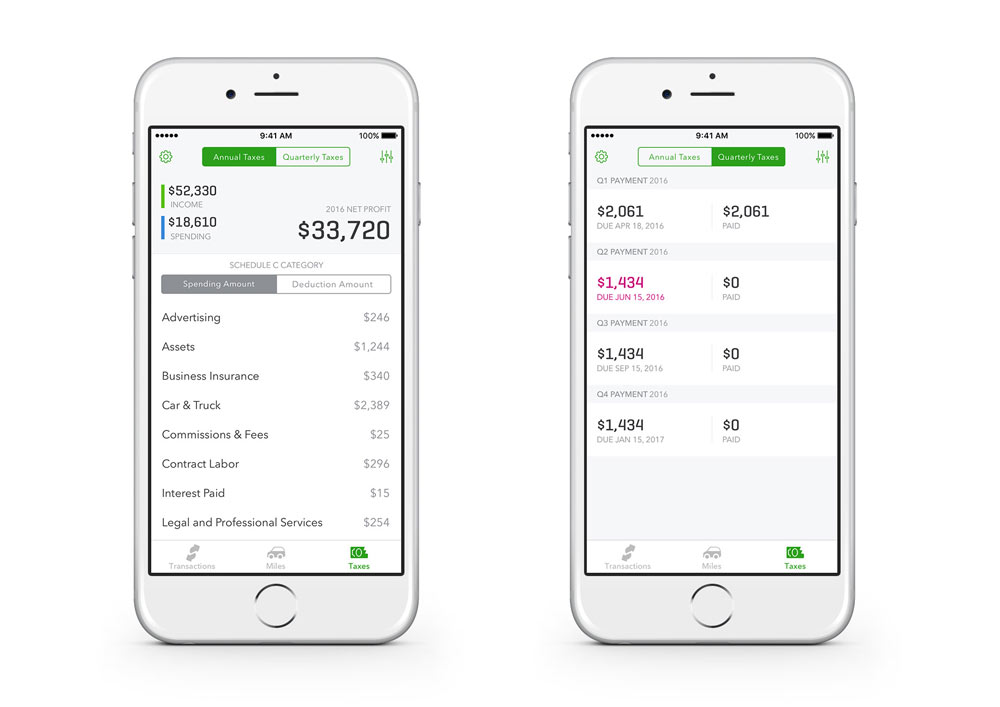 Some of Leslie's work at Intuit on the Quickbooks self-employed mobile app, which aims to serve the financial needs of the quickest growing group in the global economy, the self-employed and freelancers. "A lightweight way for self-employed to stay abreast of the taxes they owe, and know - for real - what it is they’re making. When it’s time for taxes, the services directly connects to Turbo Tax, for US customers."