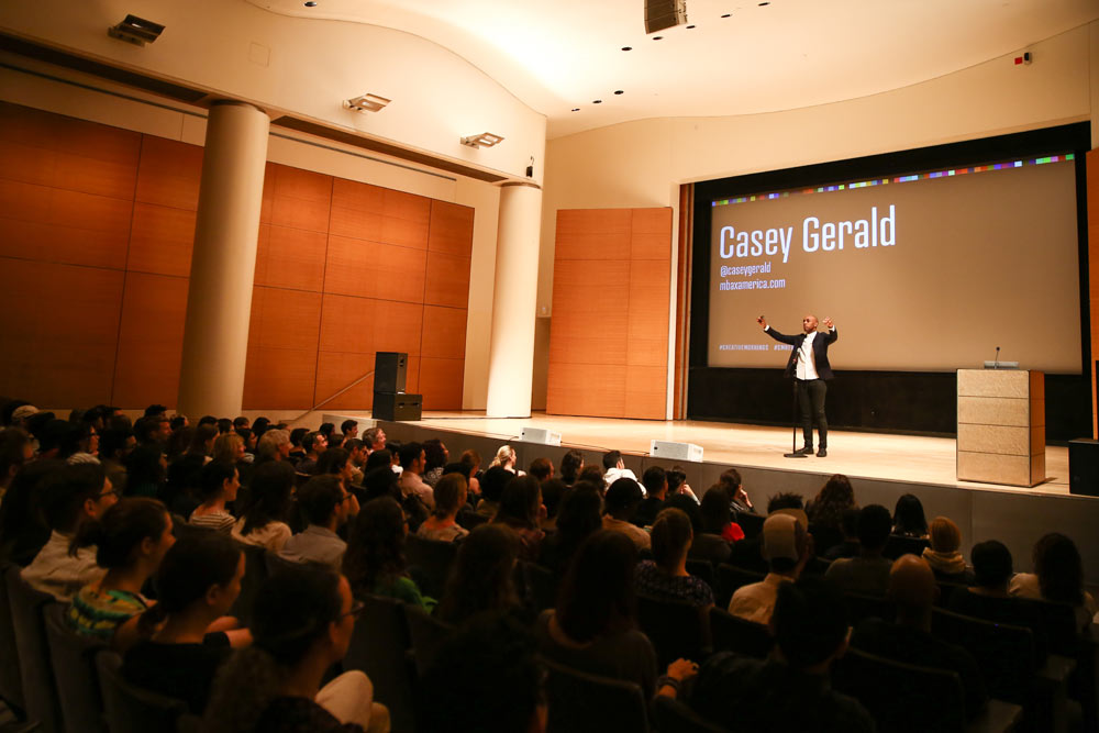 Casey Gerald at CreativeMornings in New York