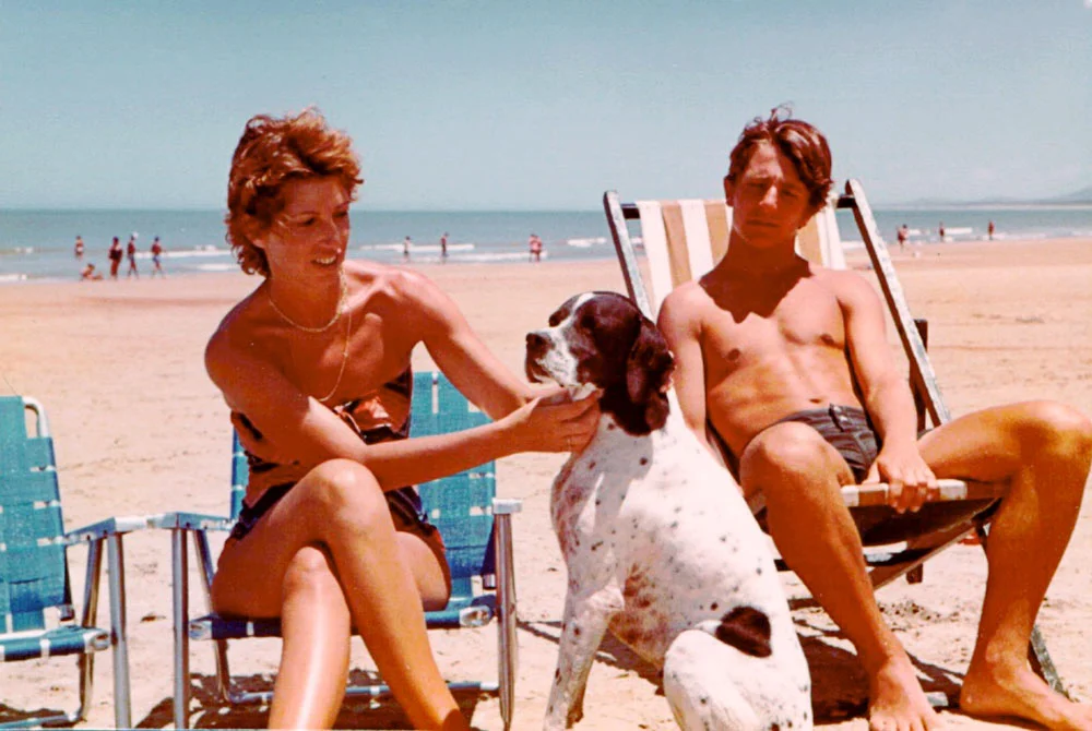 Daniel and his mother in 1983