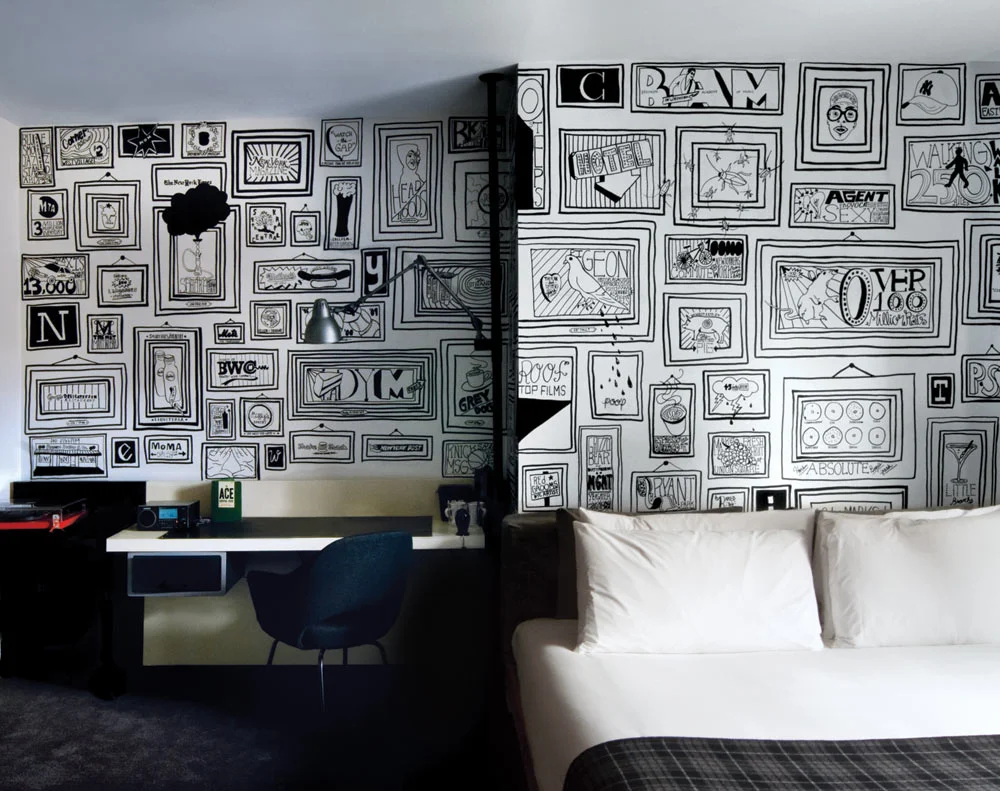 Ace Hotel mural