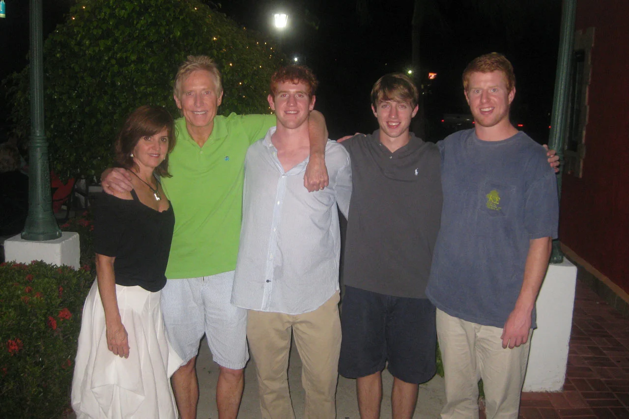 From Jerry: "My family minus cell phones."