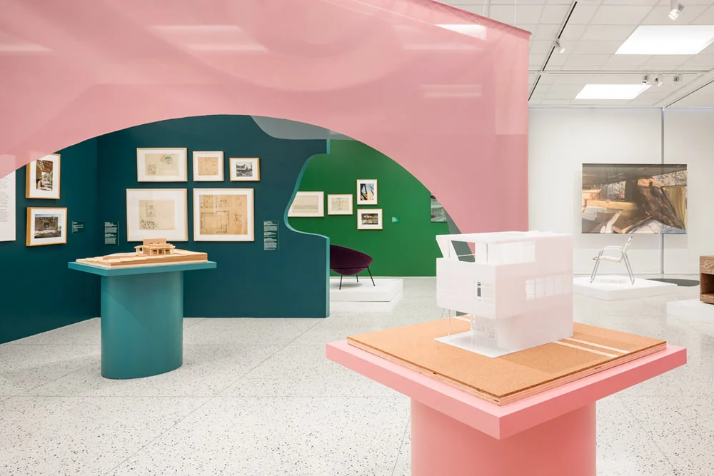 Albert Frey exhibition. Photo by Lance Gerber
