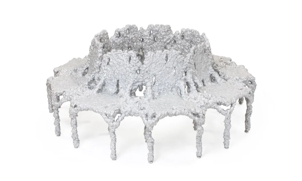 Bench for Dior. Photography by Michelle and Chris Gerard / Courtesy of Friedman Benda and Chris Schanck