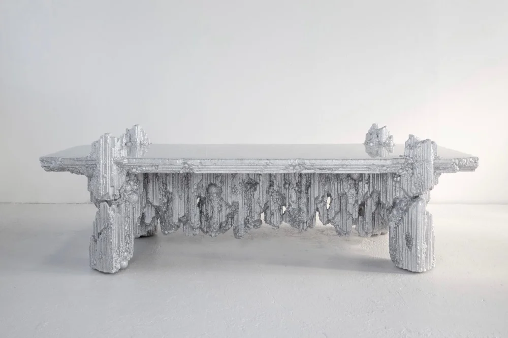 Chris Schanck, Reflectory, 2017, Resin, steel, polystyrene / Courtesy of Friedman Benda and Chris Schanck