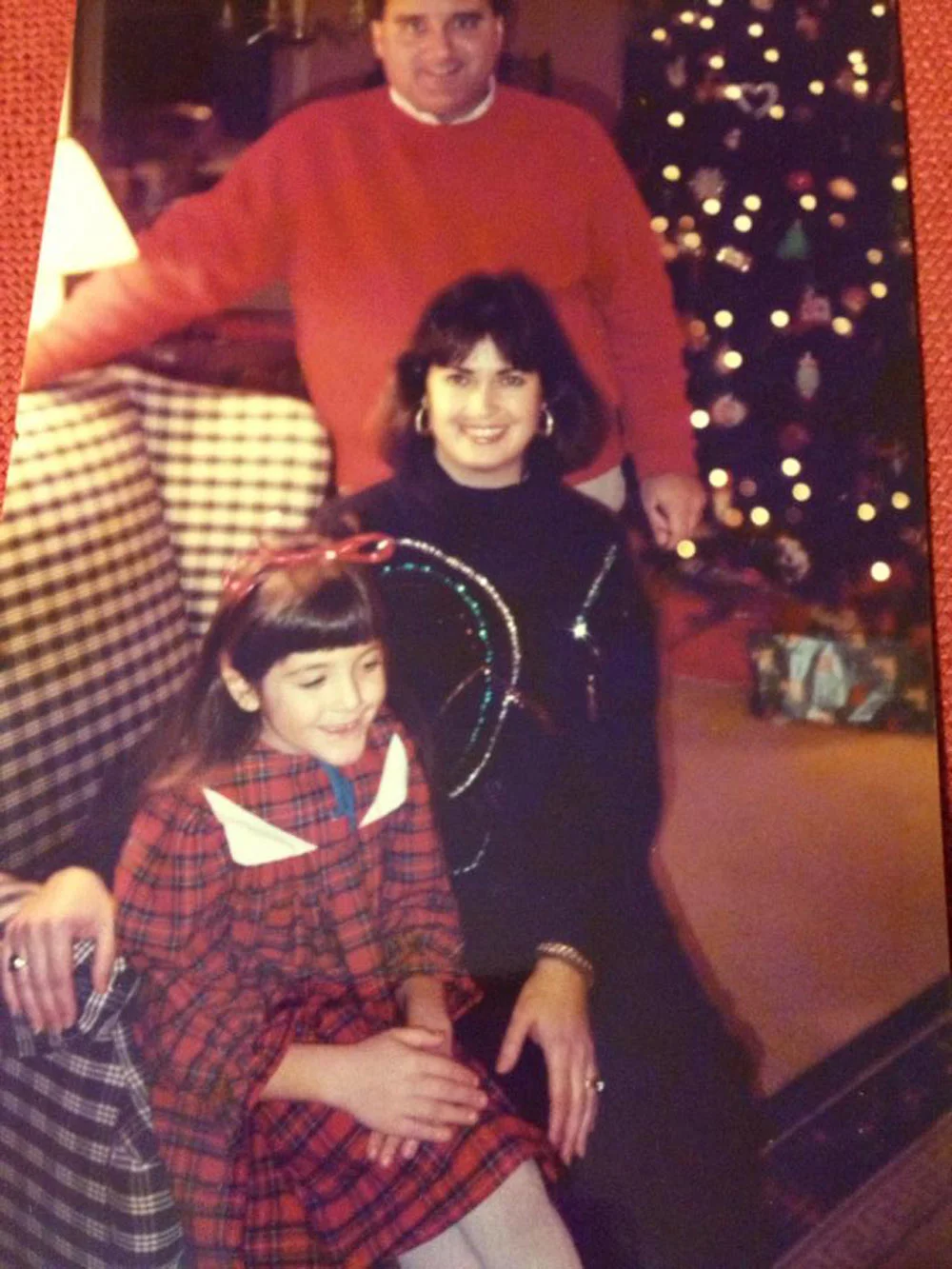 Young Grace and family