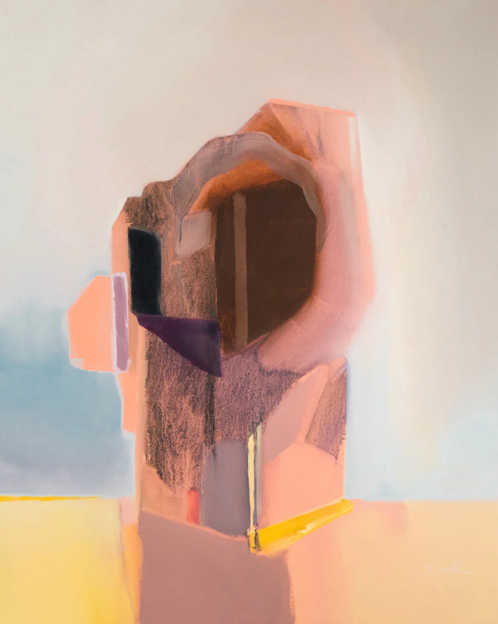 Imagined Vessel I , 24”x 30”, Oil on Canvas