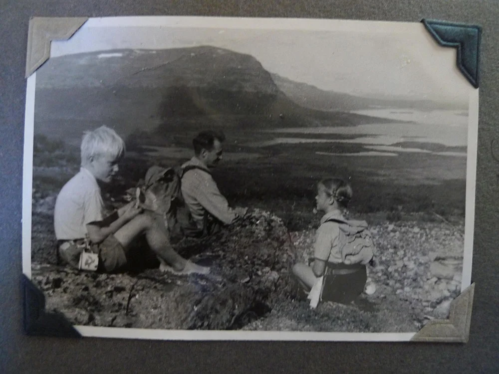 1946 Lapland mountains hiking