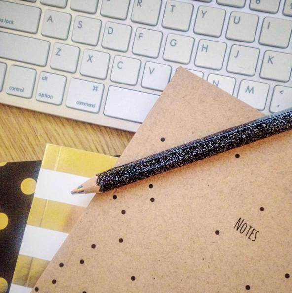 Matalan Notebook Stack flatlay. 
