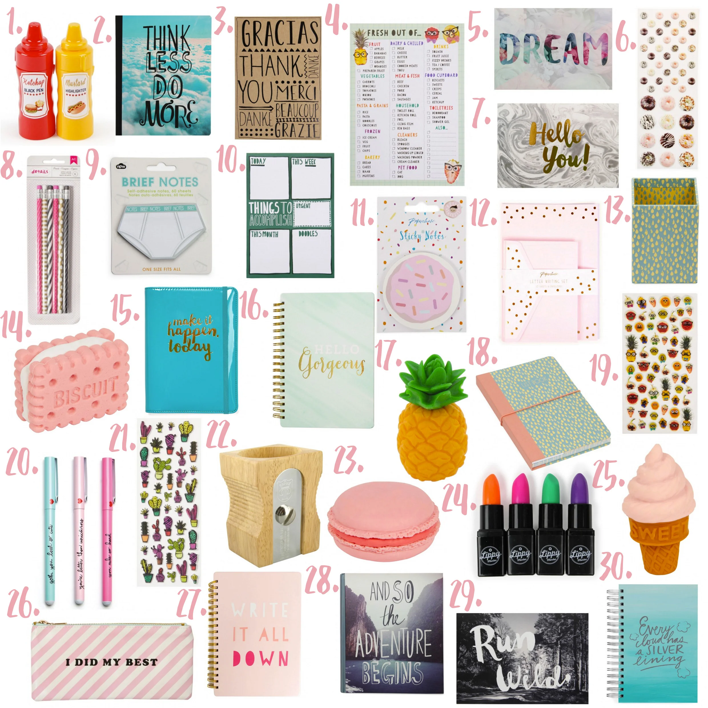 My Stationery Wishlist. — Gwennan Rees