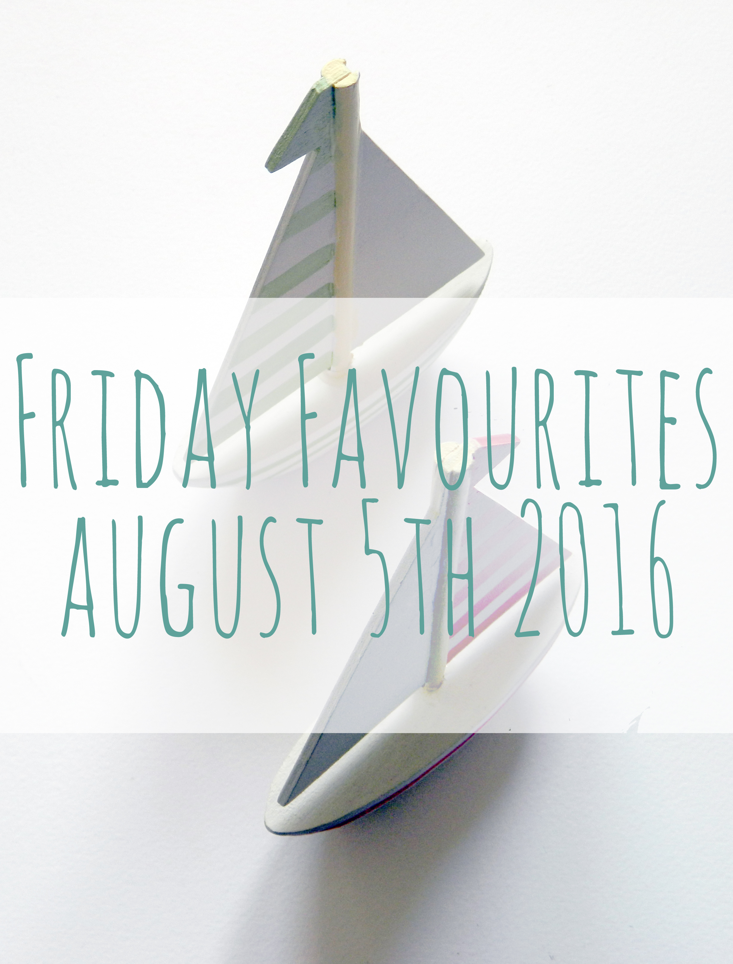 Friday 5th August 2016. 