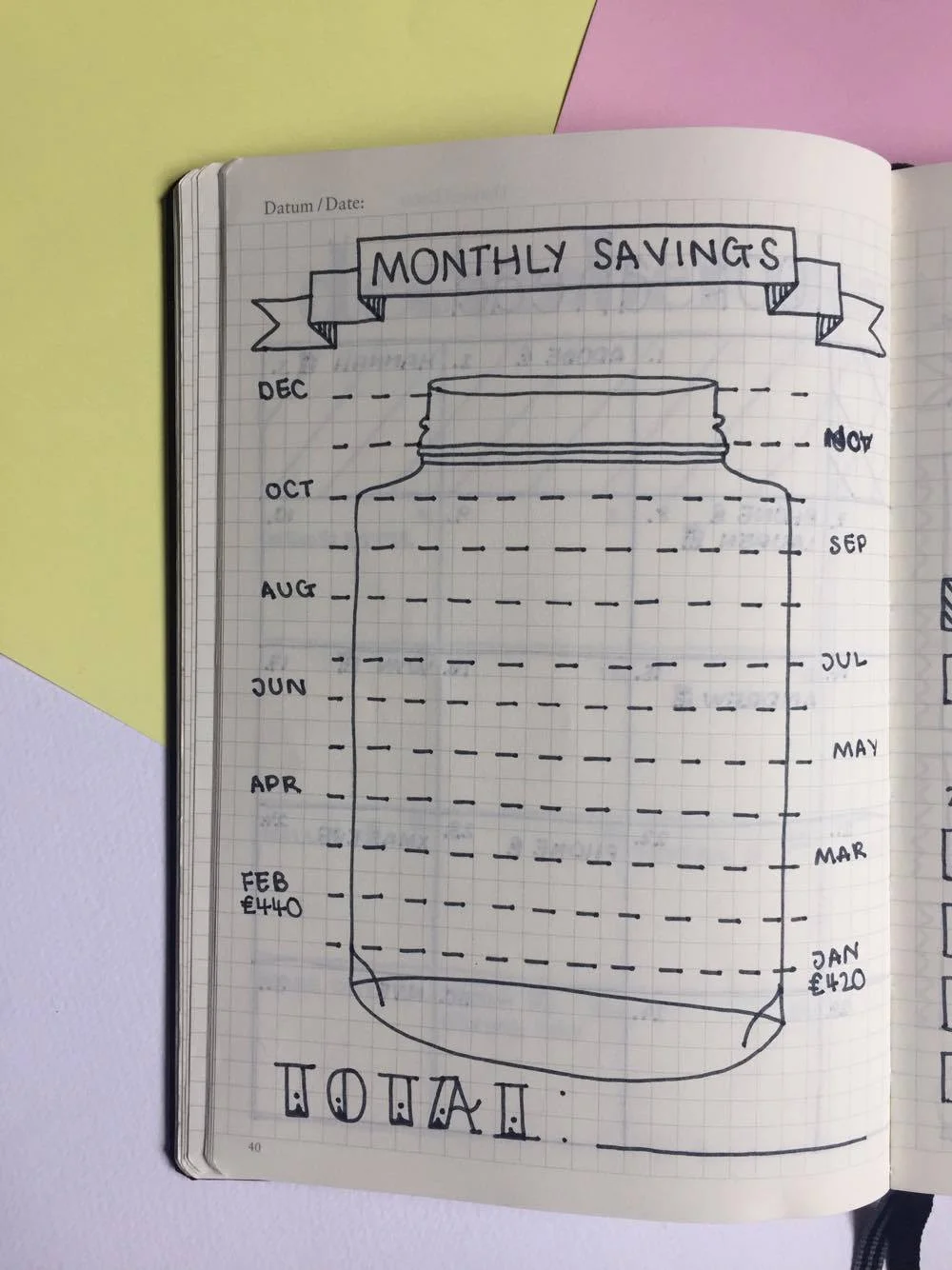 Savings Tracker.