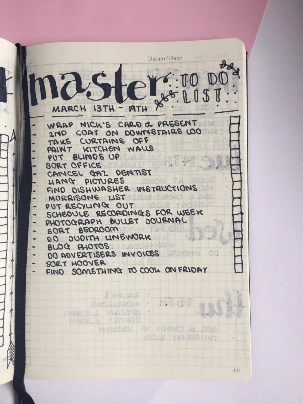 My 2017 Bullet Journal Look Through. — Gwennan Rees