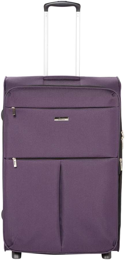 Purple Two Wheel Suitcase