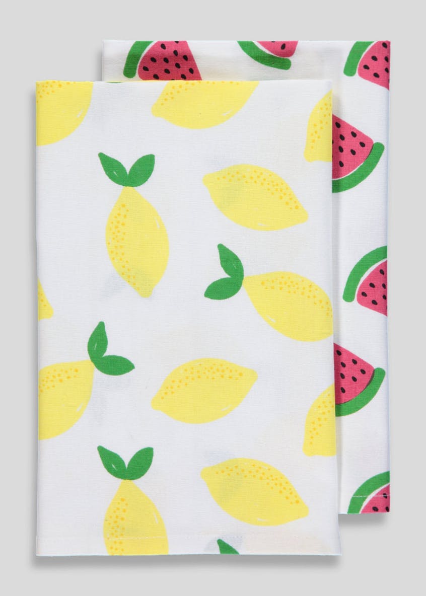 Fruit Tea Towels - £4.00 from Matalan