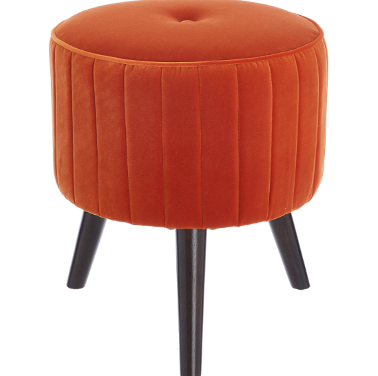 Orange Footstool - £49.99 from TK Maxx