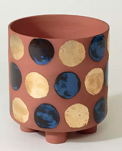 Spotted terracotta pot - £30 Oliver Bonas*