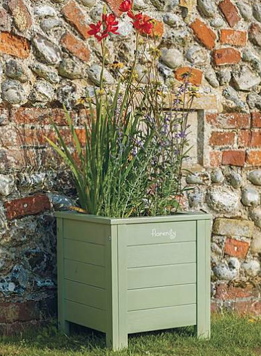 Green square planter - £69 Dunelm