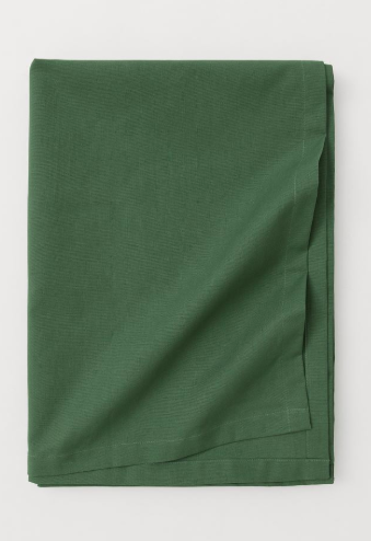 Dark Green Table Cloth*