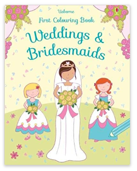 Weddings &amp; Bridesmaids Colouring Book