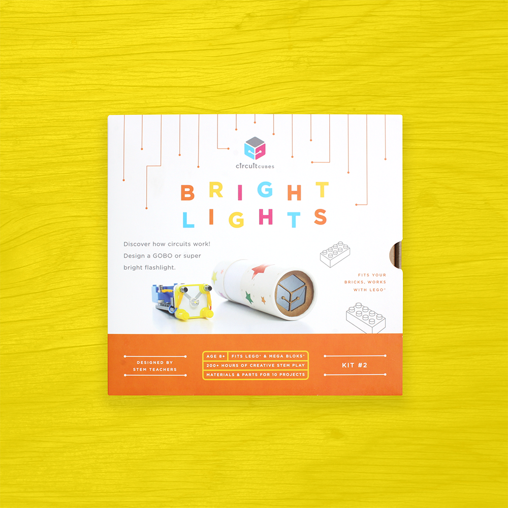 circuit cubes bright lights